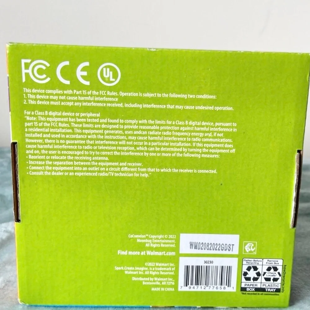 Cocomelon Kid’s 2 in 1 Spraying Bath Toy with LED Lights, NEW